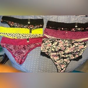 Bundle of 6 NWT Torrid size 3 second skin thongs with retail value of $97.